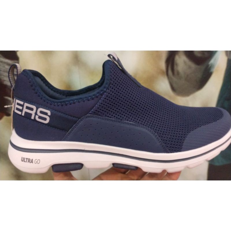 Sepatu Skechers Go Walk 5 Downdraft Walking Navy Men Shoes Original