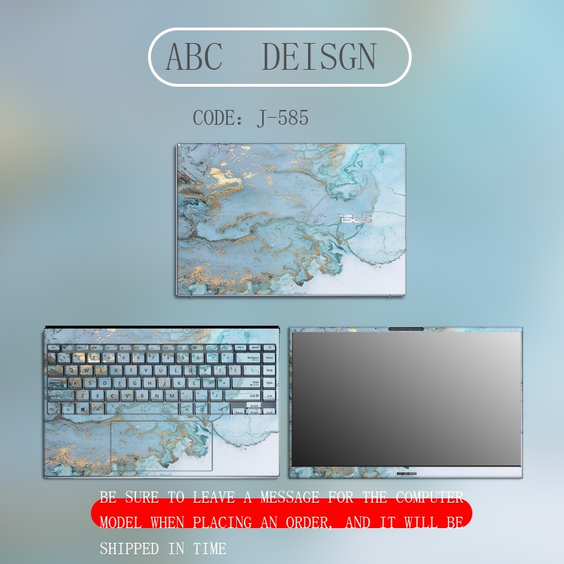 Stiker Pelindung Keyboard Motif Marmer Untuk MSI GF66 GL62m GE62 15.6inch
