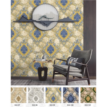 Wallpaper Dinding Motif Klasik Batik