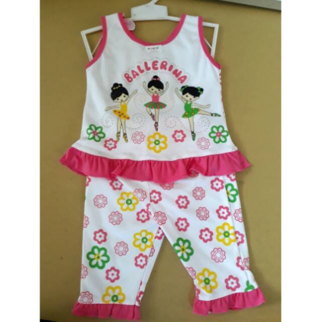 Baju/setelan anak/bayi singlet murah amena ballerina