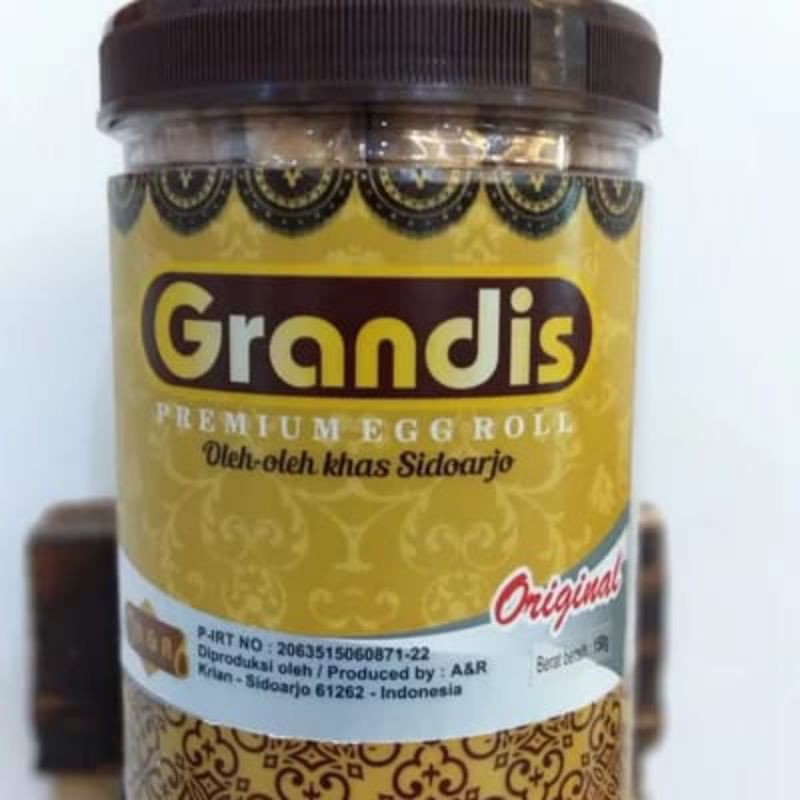 

TER MANTAP !! Eggroll Toples Original 150gr By UD A & R Grandis SKOMILL