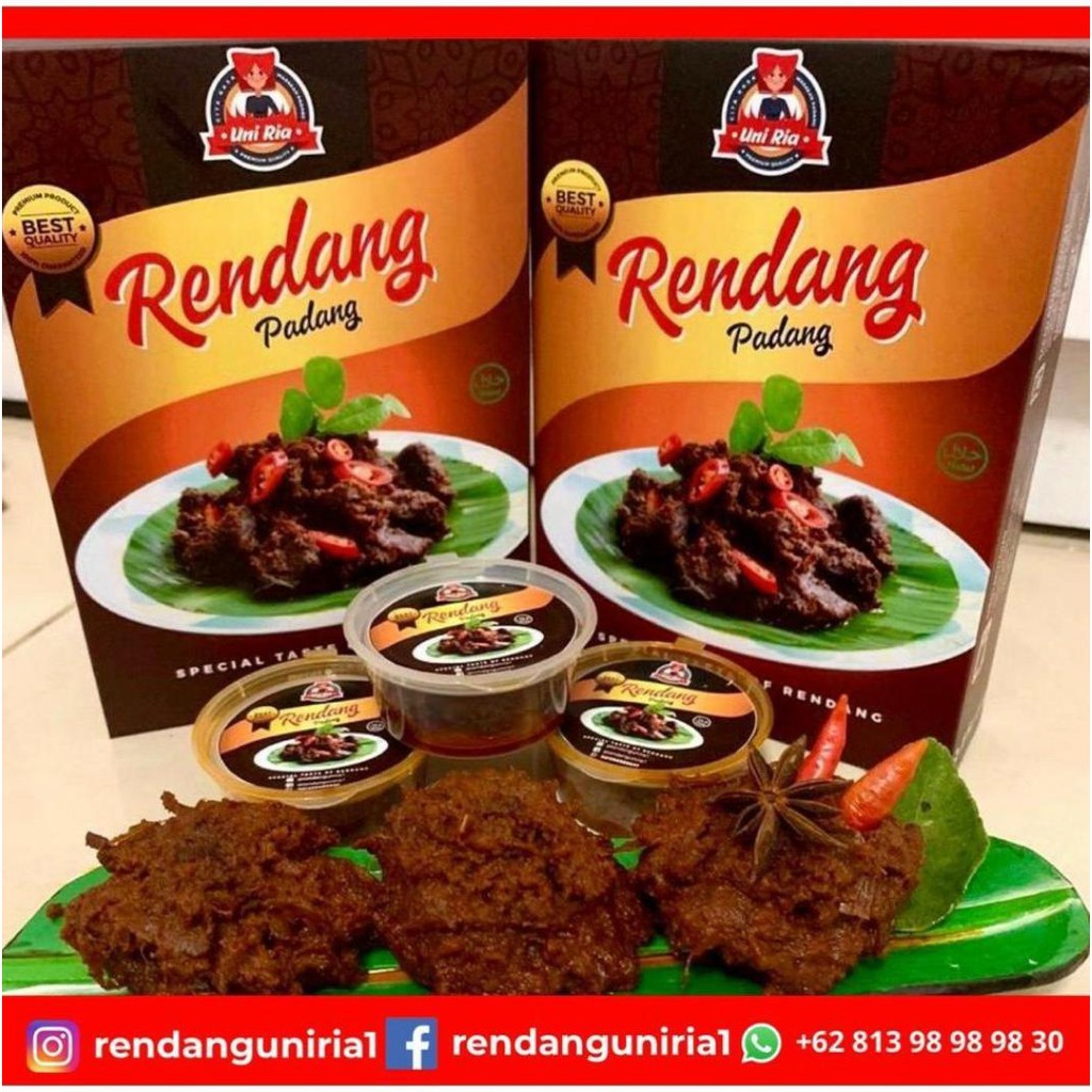 

Rendang Daging Uni Ria Premium 500 Gram