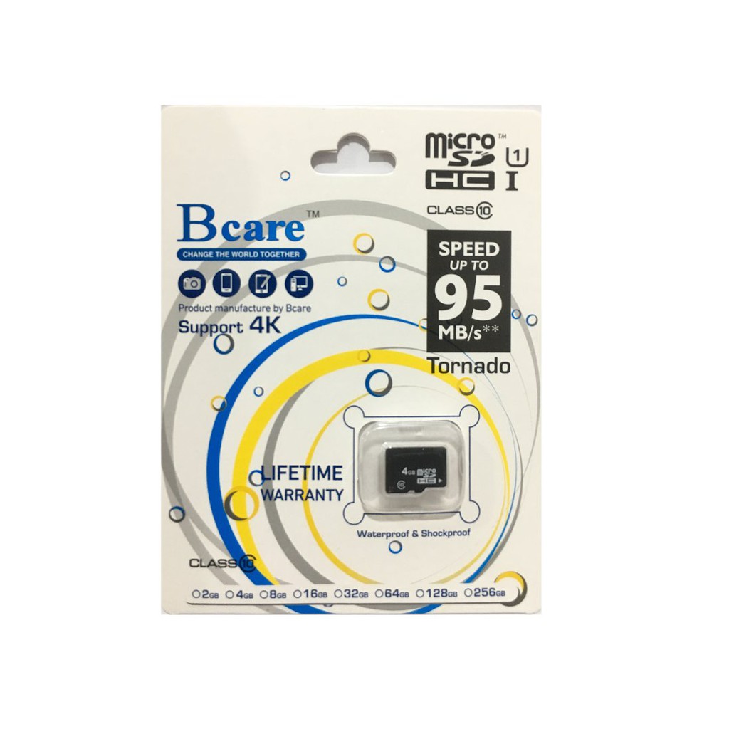 Bcare Micro SD Class 10 - 16Gb - No Adaptor