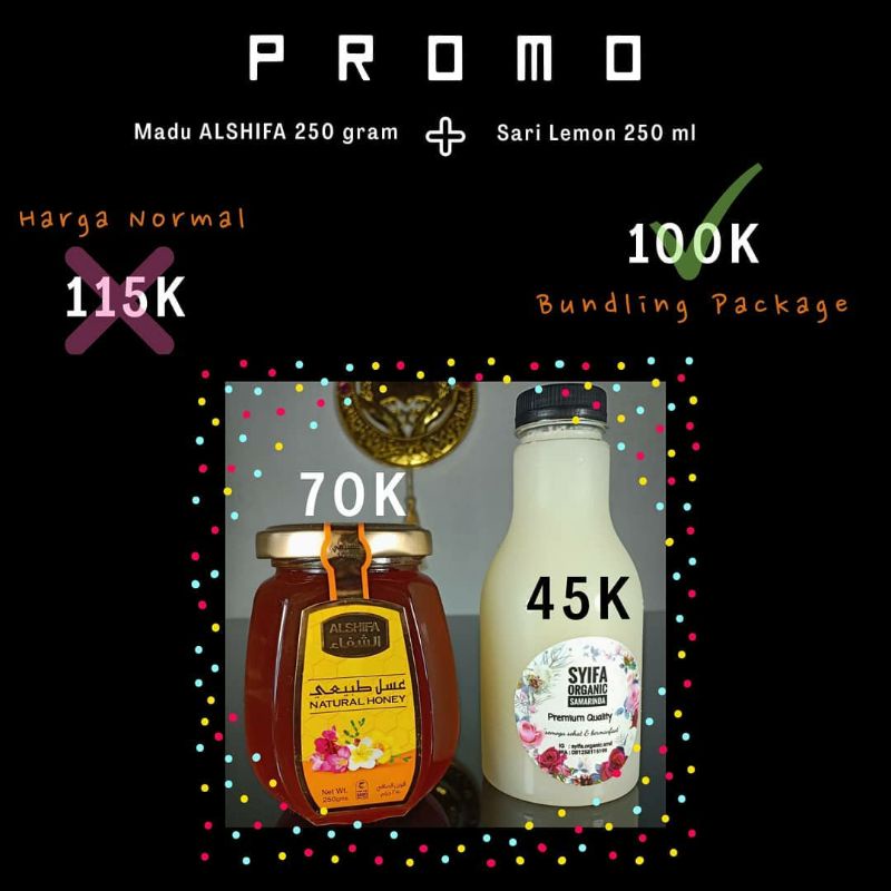 

Paket Lemon Madu Immune Booster