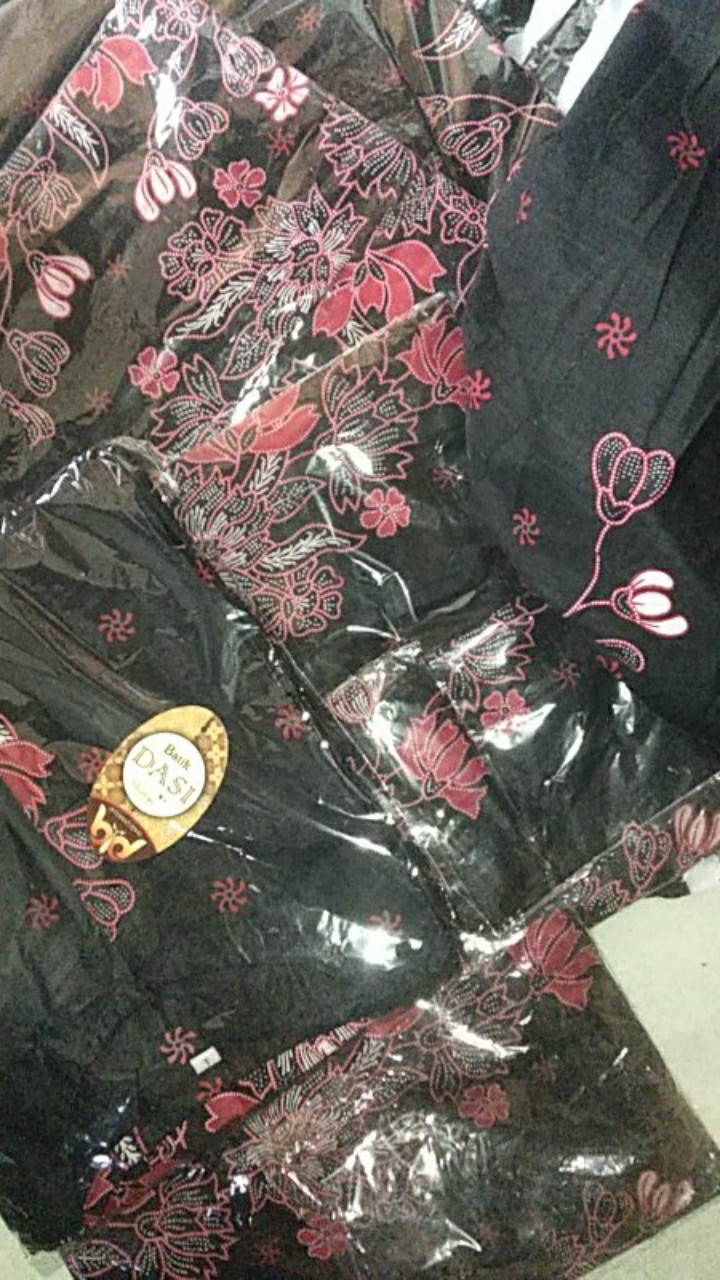 Batik Couple Keluarga Sania Ruffle Ori Ndoro Jowi Dnt Sakura