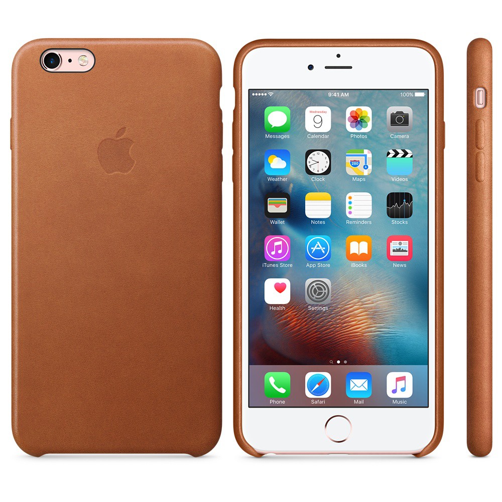 Leather Case - iPhone 6 Plus &amp; iPhone 6s Plus - Soft Premium Quality