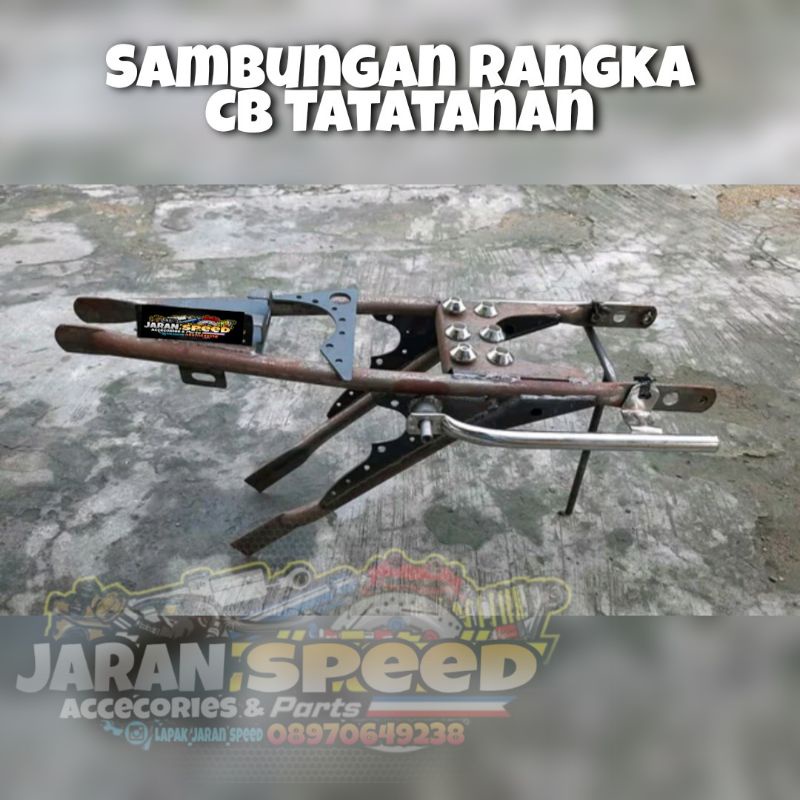 SAMBUNGAN RANGKA BELAKANG CB TATANAN BEGEL PANJANG