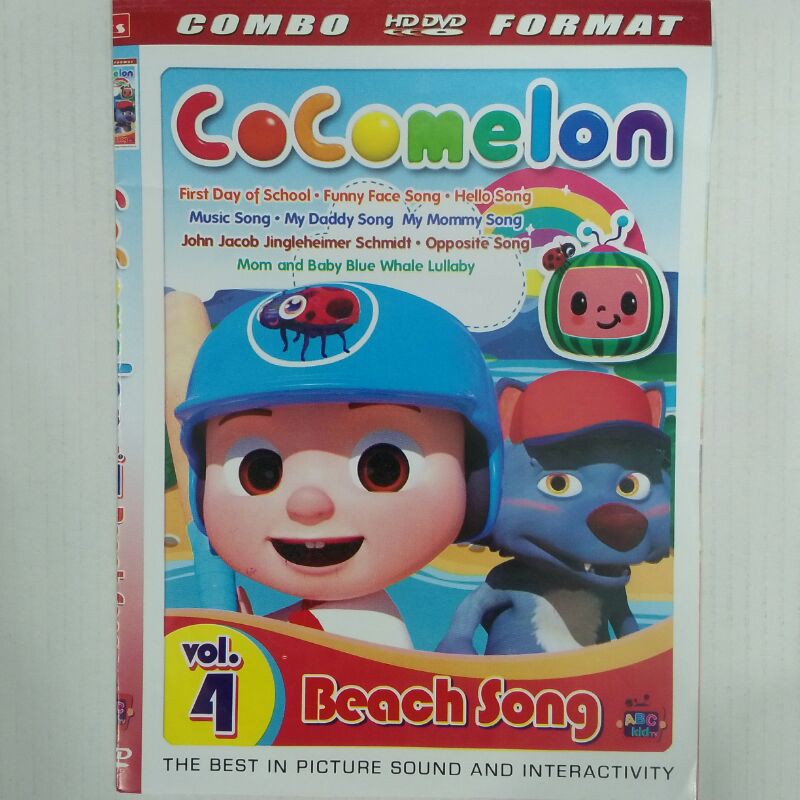 DVD LAGU ANAK COCOMELON VOLUME 4