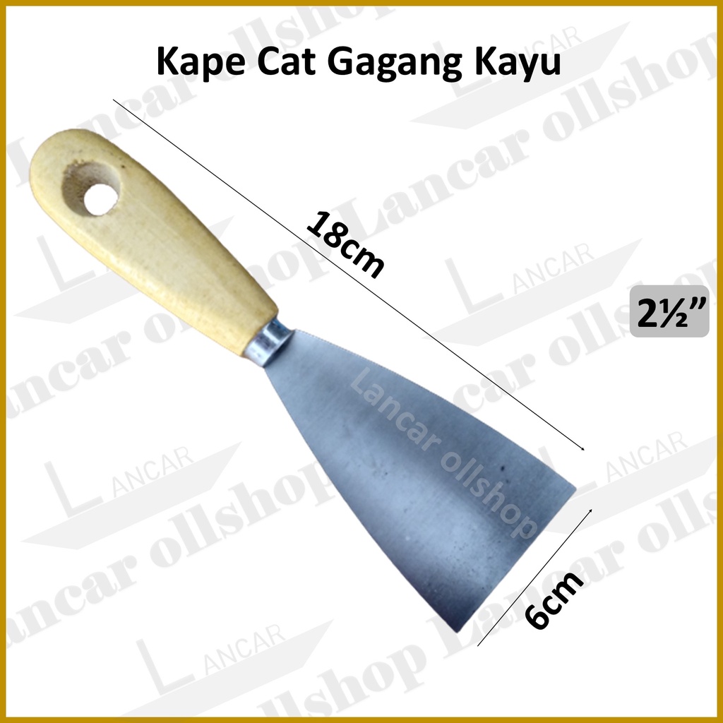 Kapi cat gagang kayu / Kape Cat