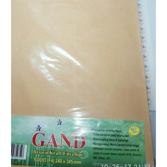 

♫ amplop coklat folio 80 gram ֍