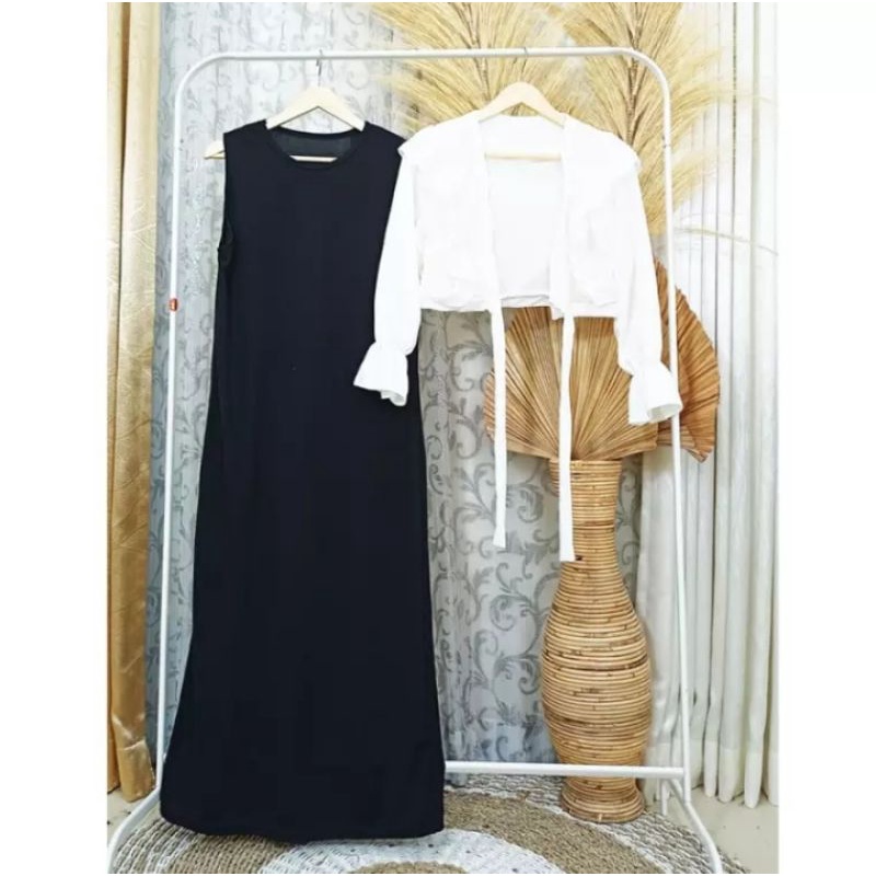 OUTER SET FASHION TERBARU / INNER DRESS MUSLIM / PAKAIAN WANITA-1