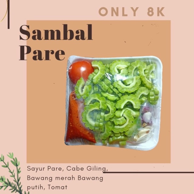 

Sambel Pare