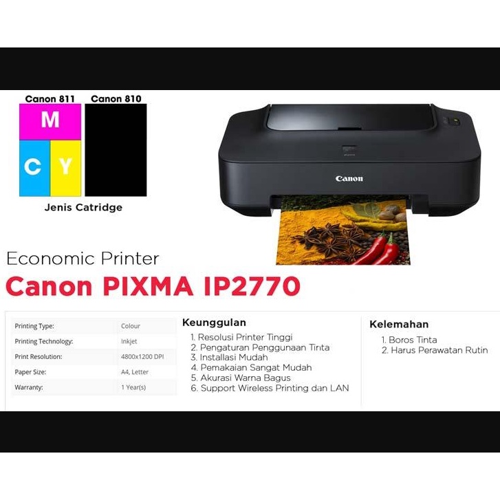 Printer canon Pixma IP2770