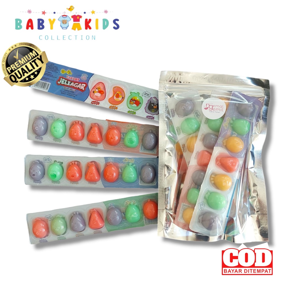 

Jeli Agar Yogurt Angry Bird 7in1 Kualitas Premium