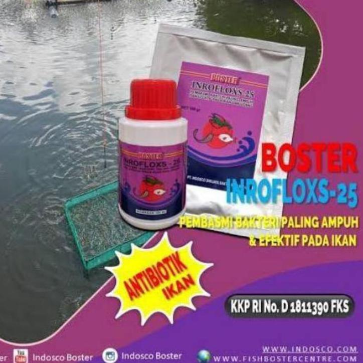 Terbaru BOSTER INROFLOX 25 INROFLOK 25 INROFLOXS 25 CAIR 100 cc ✓