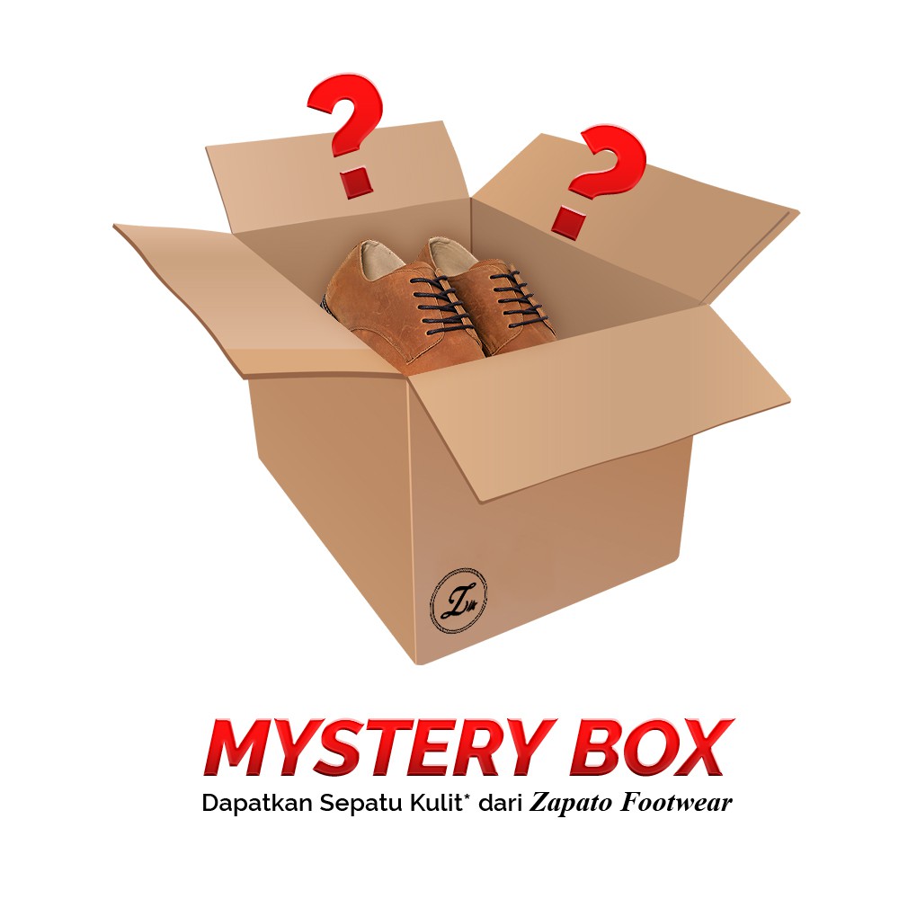 Sepatu Pria Zapato Footwear - Mystery Box