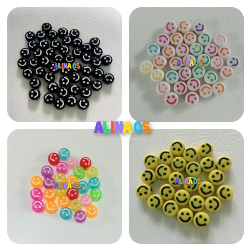 MANIK SMILE BULAT KECIL UKURAN 6MM (MINI/KECIL)