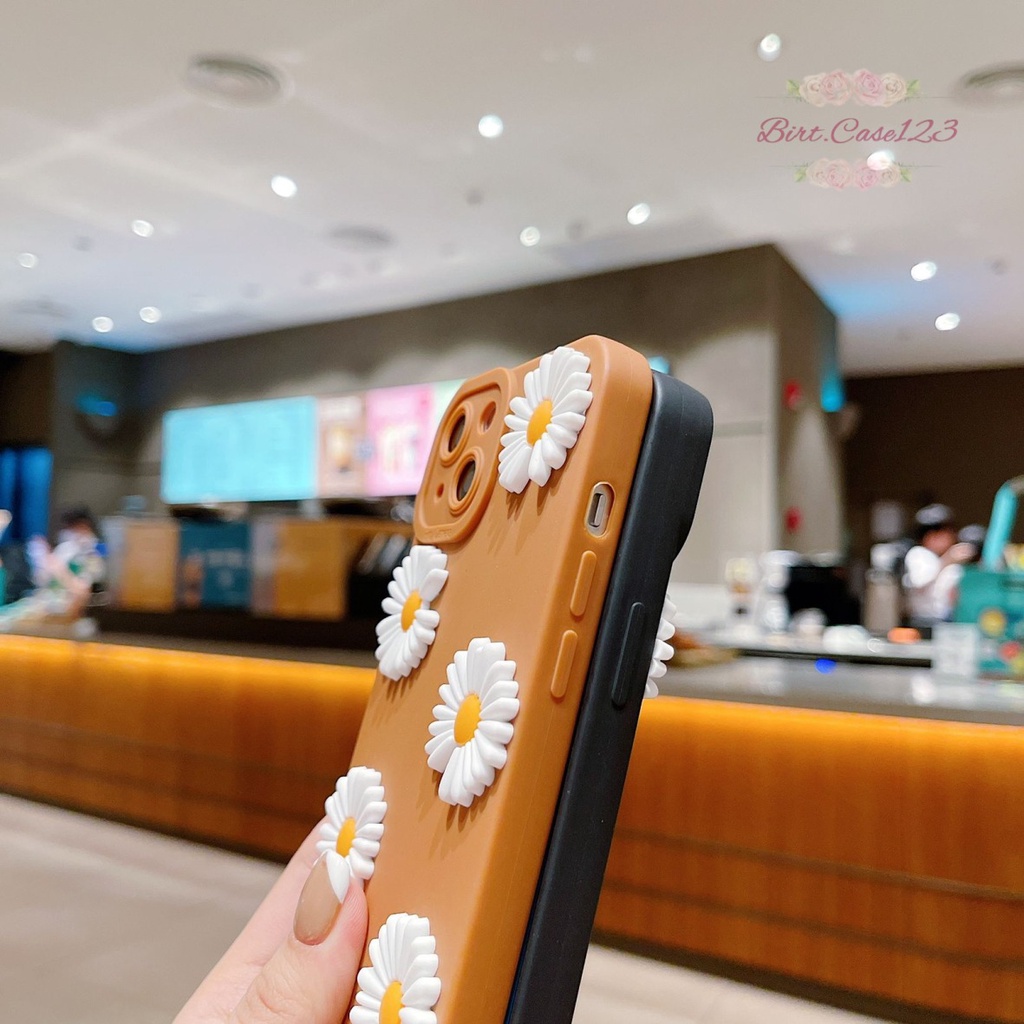 SOFTCASE PROCAMERA BUNGA DAISY 3D OPPO VIVO SAMSUNG REALME XIAOMI IPHONE INFINIX ALL TYPE BC6548