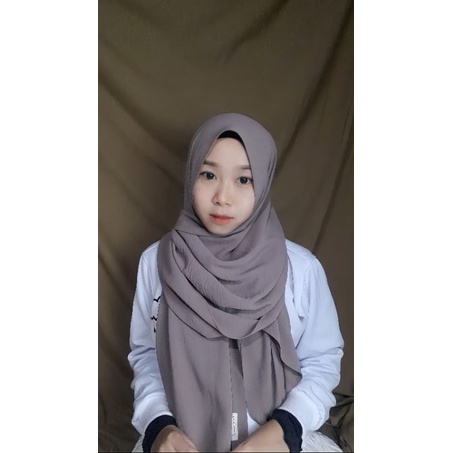 Pashmina Airflow Crinkle Premium 200x75 Syar'i Nami Shawl SALE NOW! GET IT FAST-3