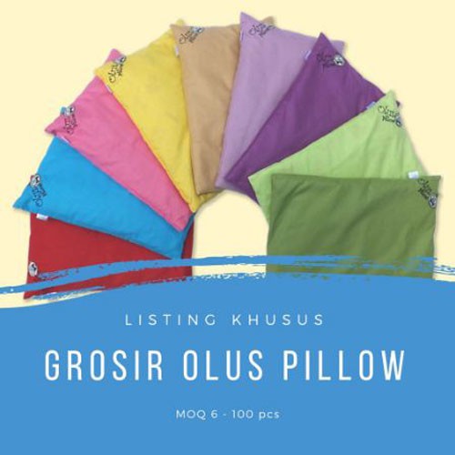 PROMO BANTAL OLUS KACANG HIJAU Bantal Bayi Olus Pillow Bantal Anti Peyang KEBONSARI