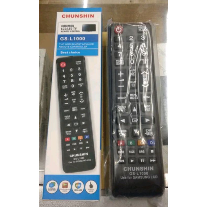 REMOTE REMOT TV LED LCD LD SAMSUNG LANGSUNG PAKAI