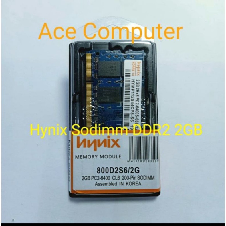 HYNIX SODIMM DDR2 2GB 6400