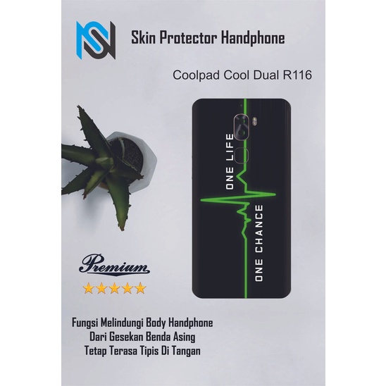 2pcs Garskin HP Coolpad Cool Dual R116 Motif WW - Custom motif via chat