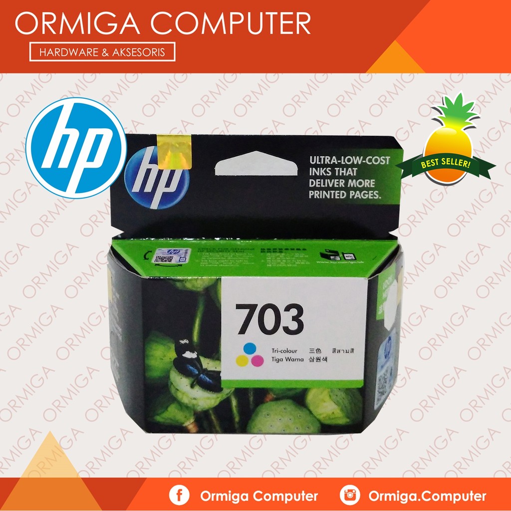 CARTRIDGE HP 703 COLOR ORIGINAL