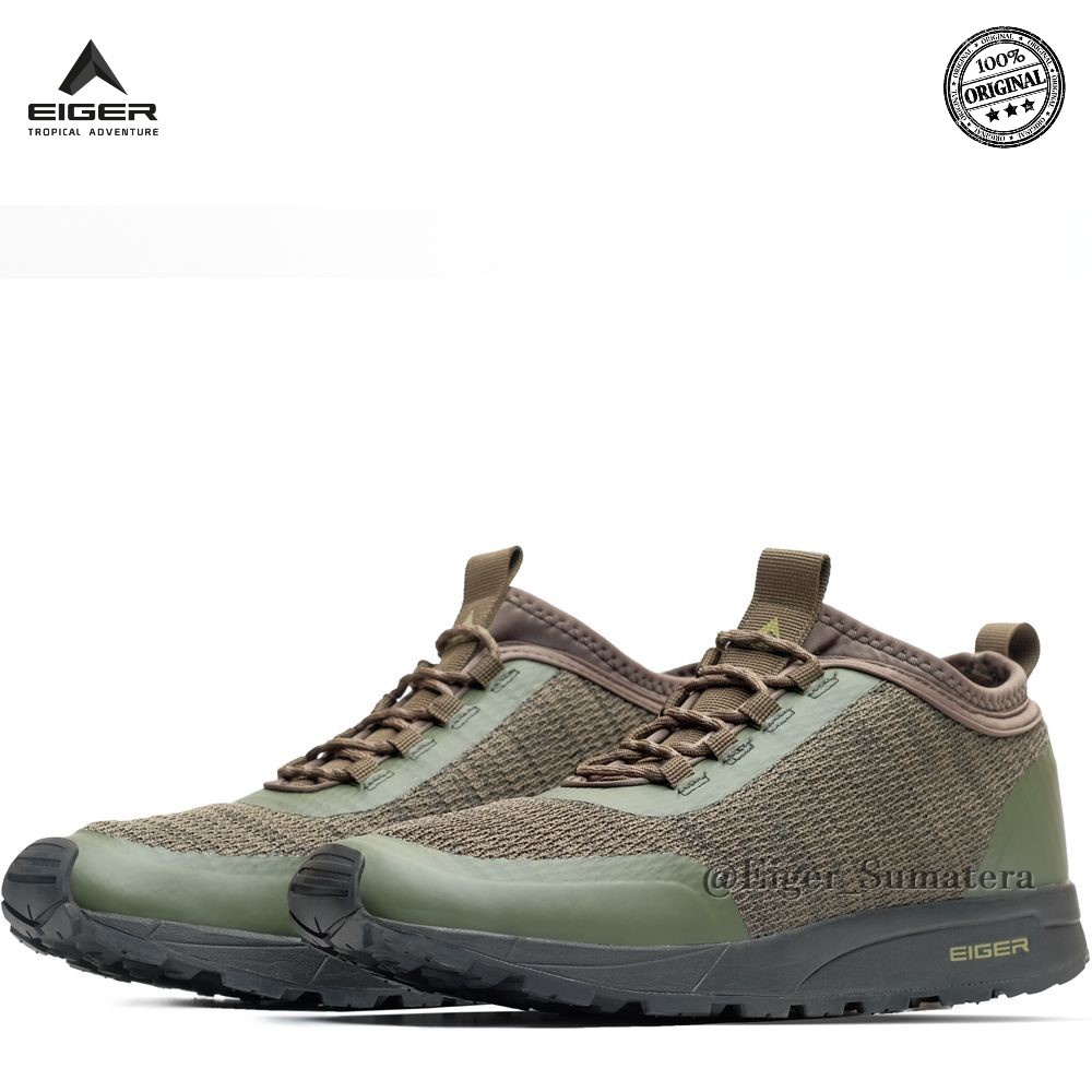 Eiger001 Sepatu Tigre Shoes Hometown Series, Olive 5935 | Sepatu Pria