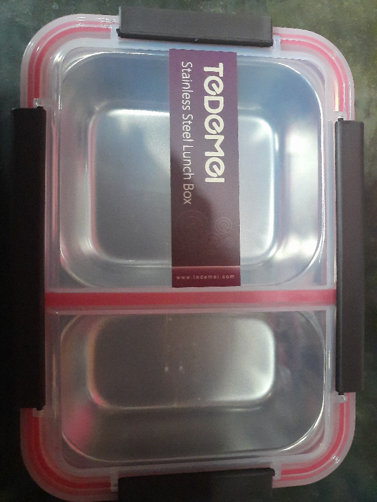 Lunchbox Tedemei 6561 Stainless Steel / 2 Skat Leakproof