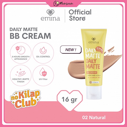 Monsoon - Emina Daily Matte BB Cream 16g