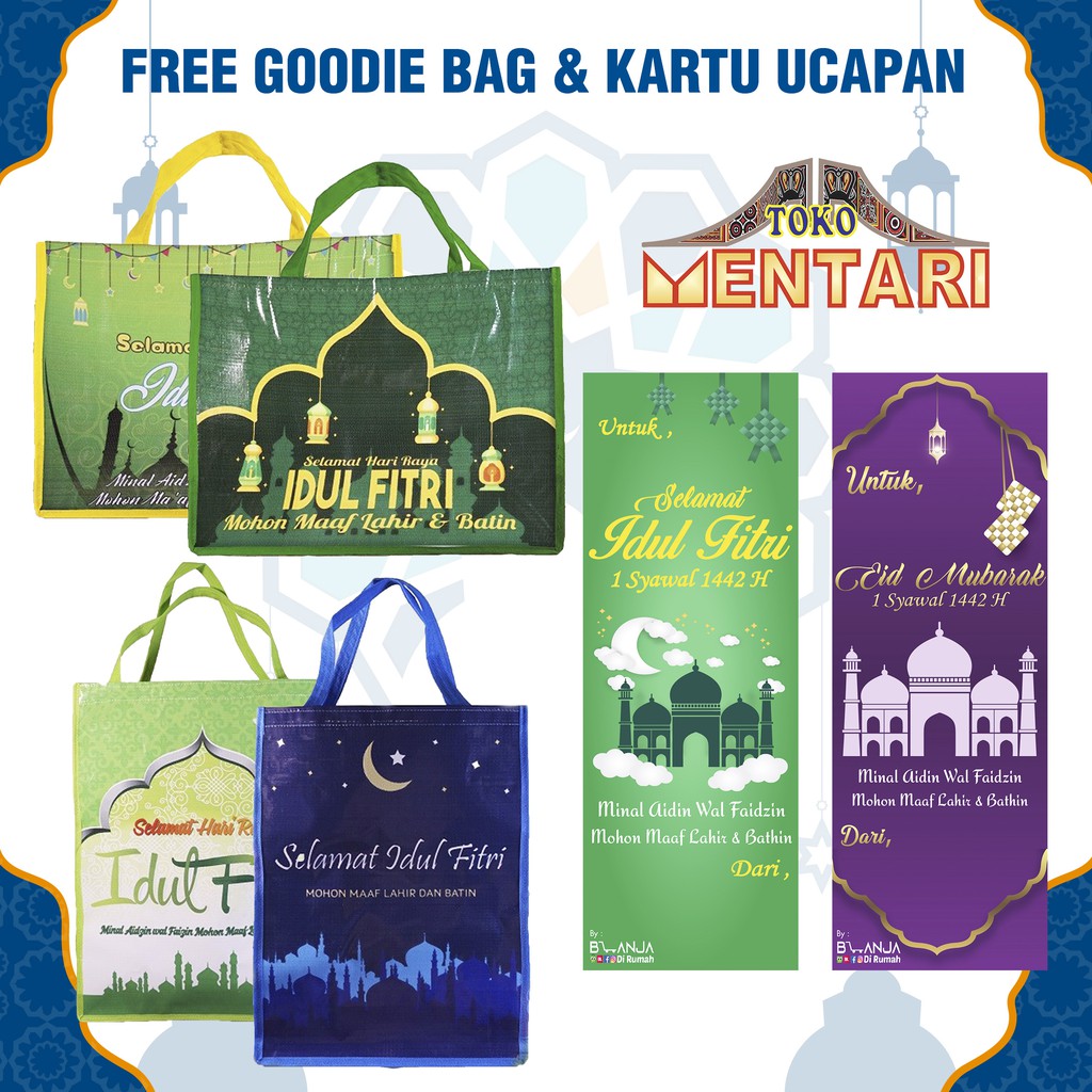 

Goodie Bag & Kartu Ucapan Idul Fitri