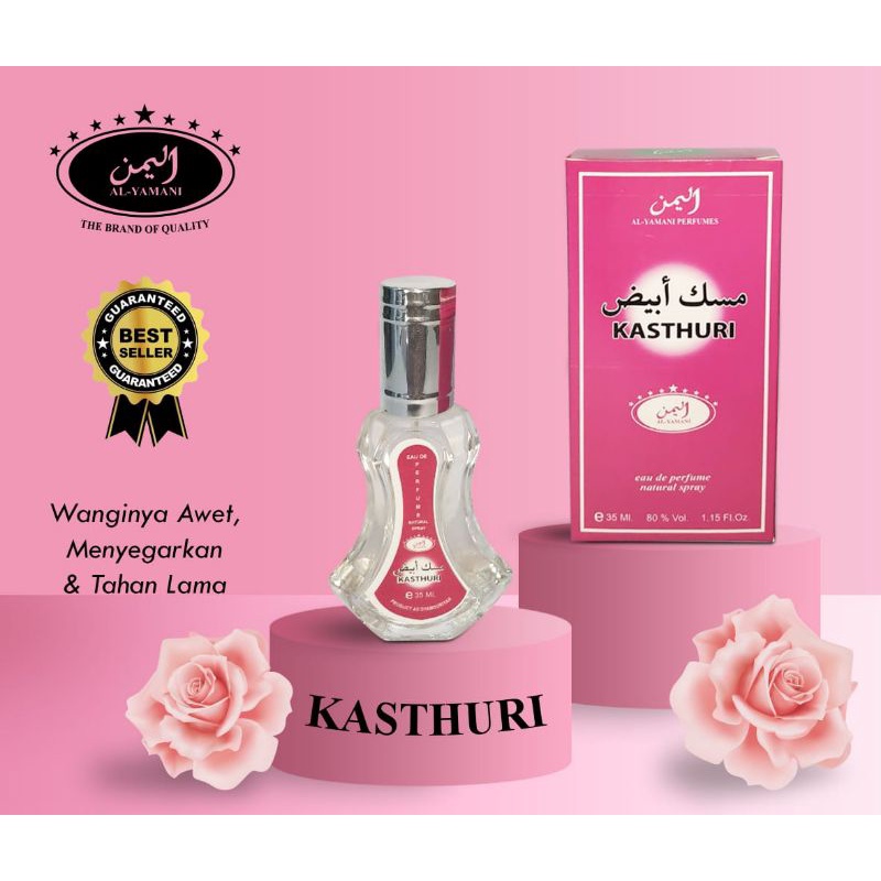 Parfum AL YAMANI Spray 35ml Aroma KASTHURI