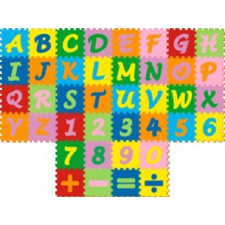 produk paling fantsatis Mainan Edukatif Matras Puzzle Evamat Evamats ABC Mini Alphabet Angka