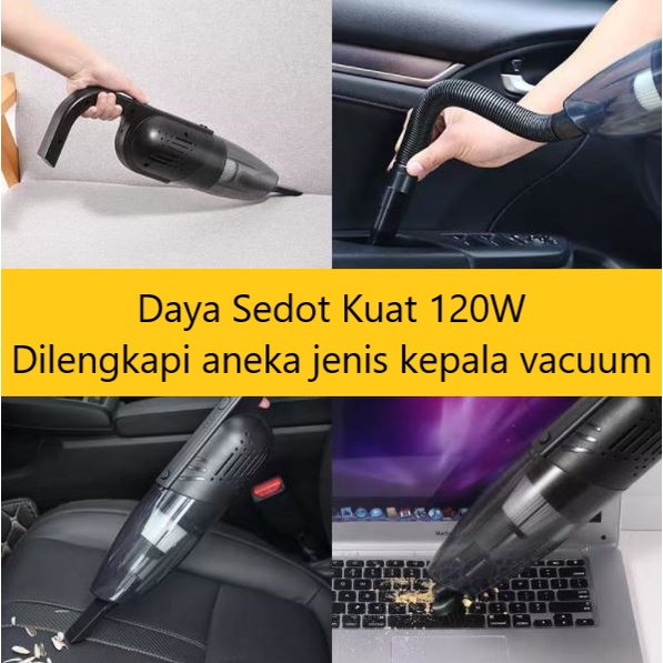 HEPA Car Vacuum Cleaner High Power Vakum Vacum Mobil O592