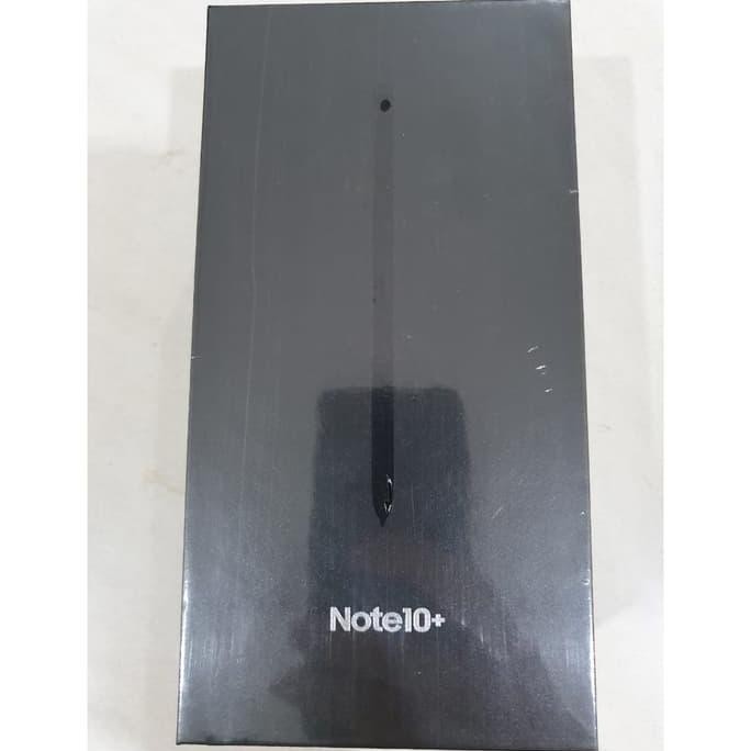 TERMURAH Samsung Galaxy Note 10 Plus 12Gb/512Gb Garansi Resmi Sein BNIb - Aura Black READY STOCK