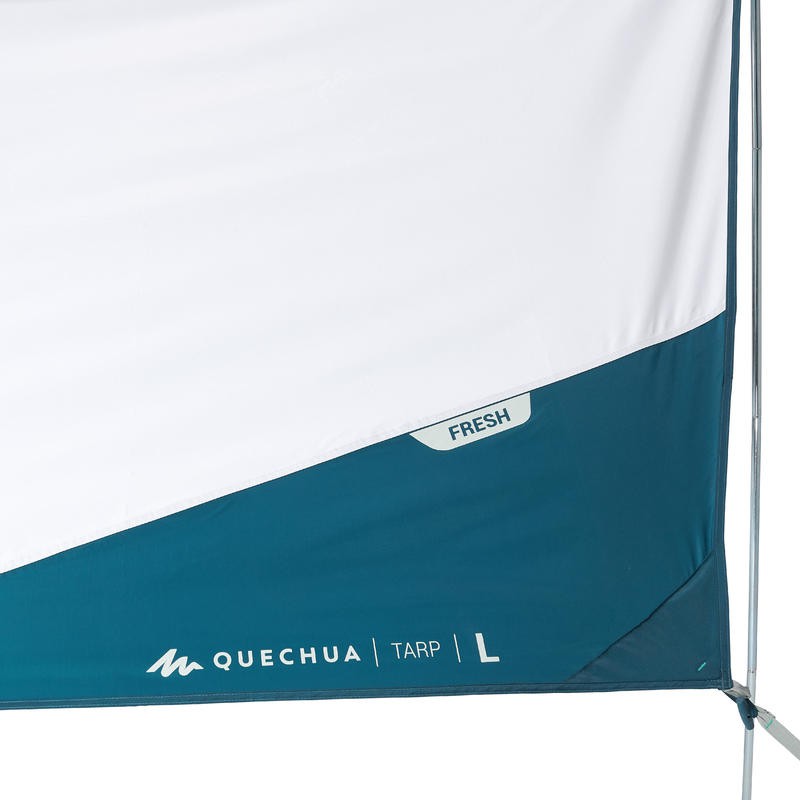 QUECHUA Tenda Terpal Kemah Camping Multifungsi SPF 50+ Tahan Air dan Angin - L