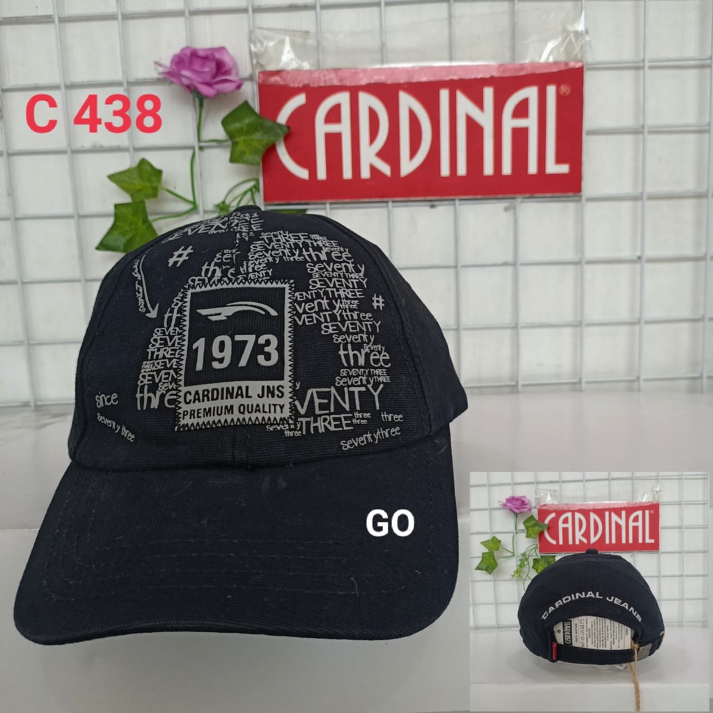 gof TOPI CARDINAL JEANS 100% ORIGINAL topi cardinal brand topi cardinal terbaru jeans