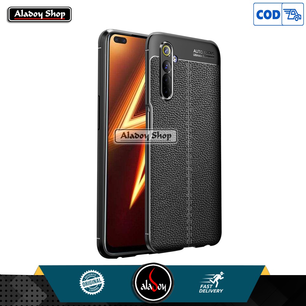 Case Realme 6 Pro Ultra Slim Autofocus Leather Premium Softcase