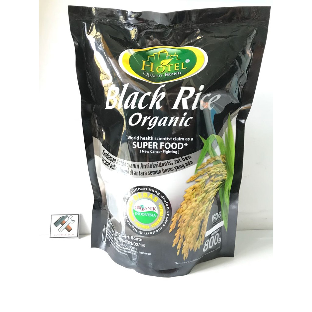 

BERAS HITAM ORGANIK TANPA PERTISIDA , PEWARNA , PEWANGI BLACK RICE ORGANIC