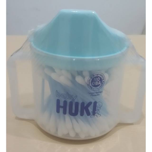 Training cup baby Huki gelas + cottonbud #084