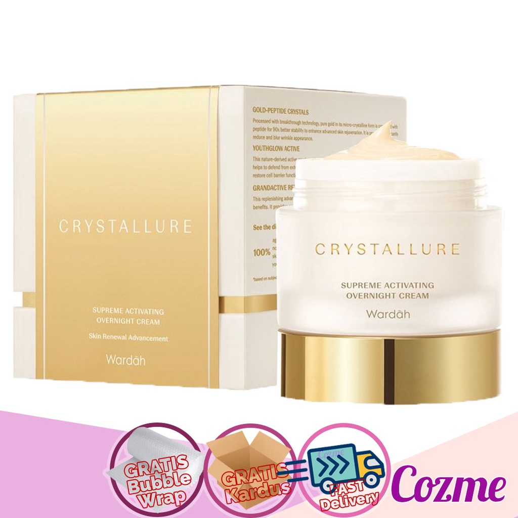 WARDAH Crystallure Superme Activating Overnight Cream 50gr