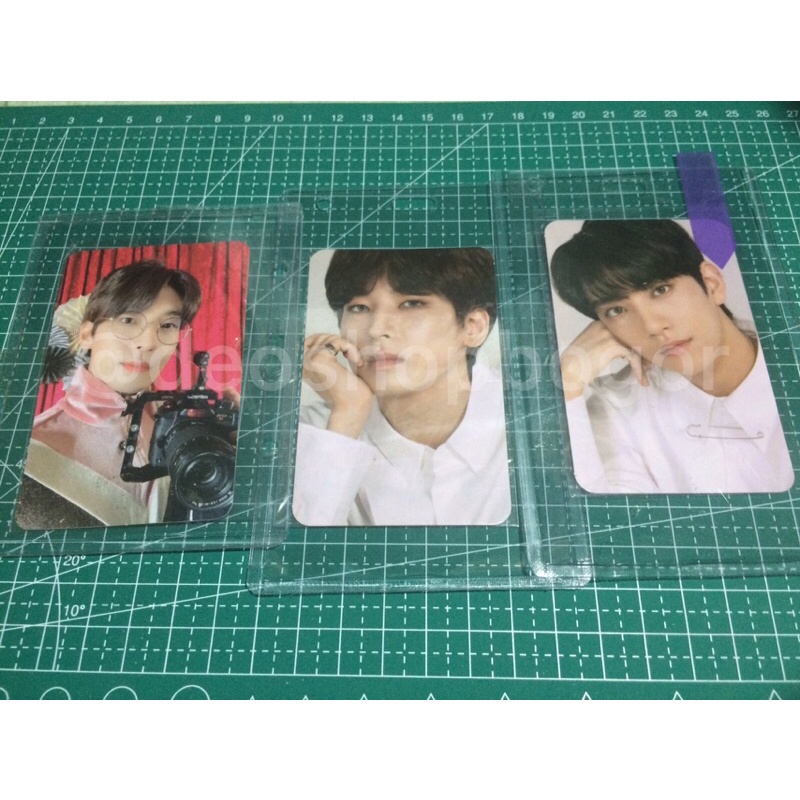 READY STOCK OFFICIAL PHOTOCARD SEVENTEEN WONWOO AO+ JOSHUA AO+ WONWOO GO MAGZ