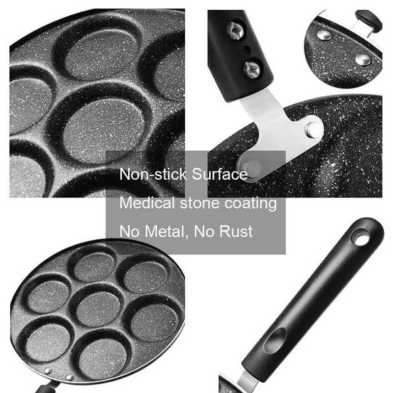 TEENRA Teflon Panci Telur Omelet Egg Fyring Anti Lengket