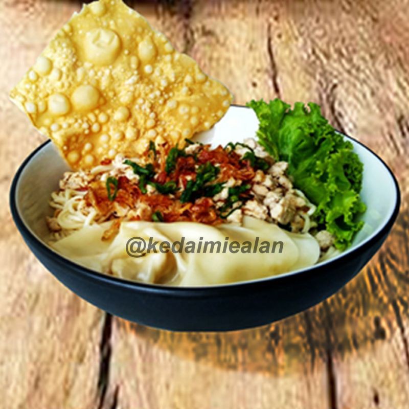 

Cwie mie ayam Bakmi Bakmie Noodle vacuum frozen (halal)