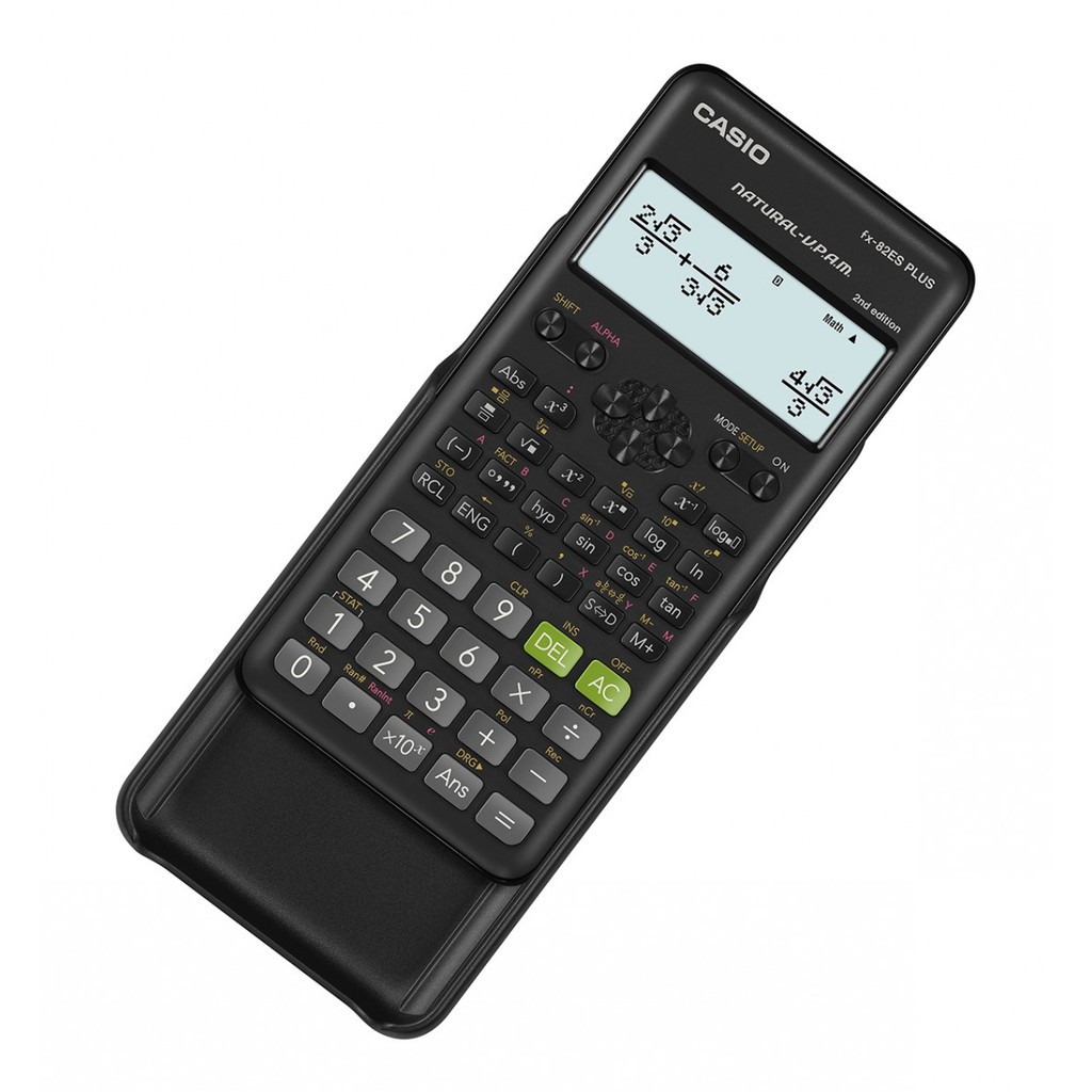 

HJK Asaba Bandung - CASIO FX-82ESPLUS BK - 2nd edition - Kalkulator Sekolah Kuliah - Scientific