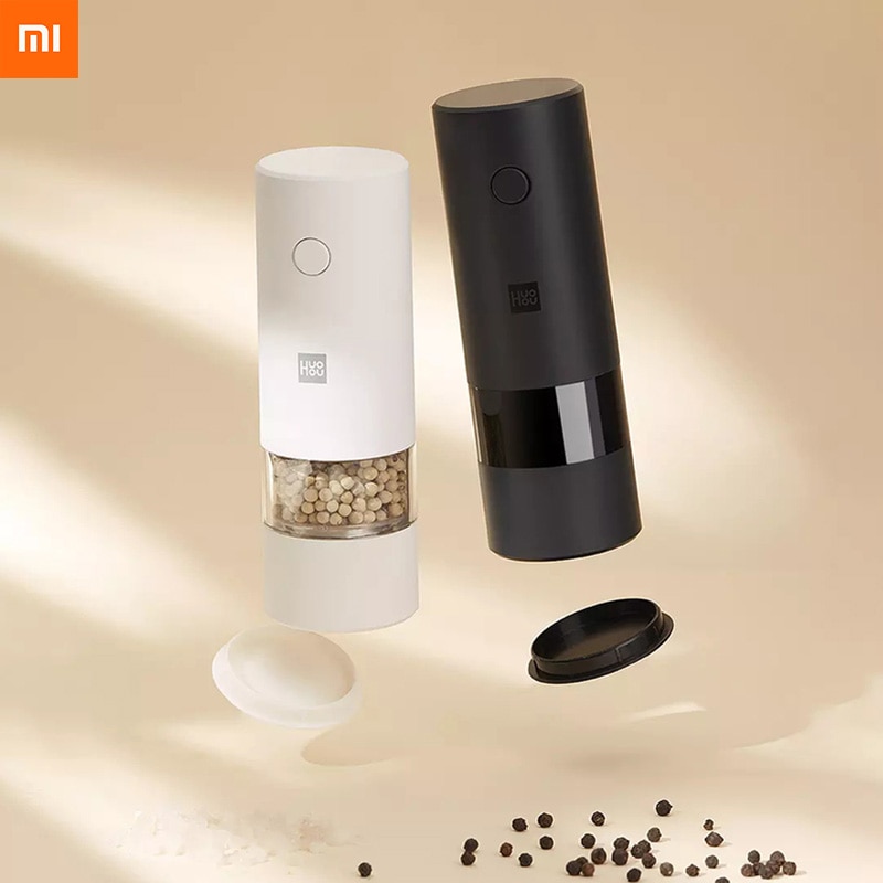 Xiaomi Huohou Alat Penggiling Lada / Garam / Bumbu Dapur Elektrik Rechargeable