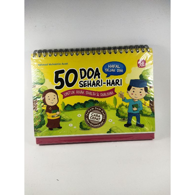 Buku anak 50 doa sehari-hari untuk anak dan 50 Hadis akhlak sehari-hari untuk anak Shalih & shalihah
