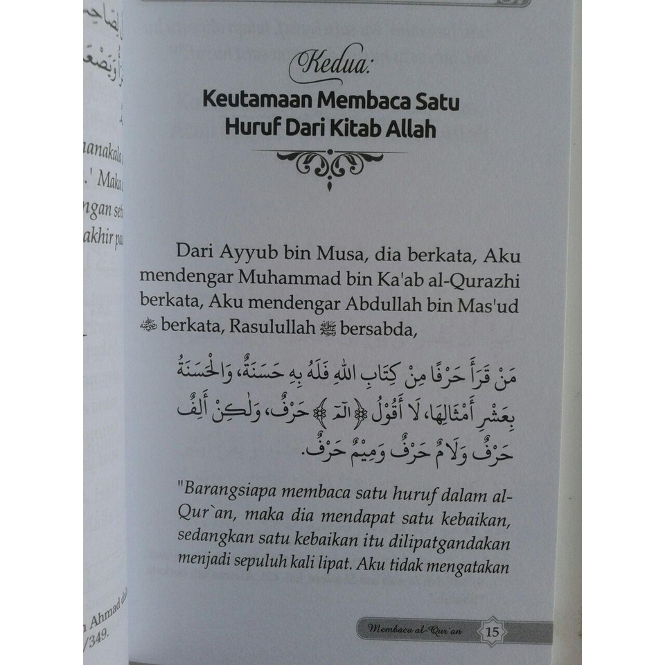Buku Saku Keutamaan &amp; Pahala Besar Membaca Al-Qur’an - Darul Haq
