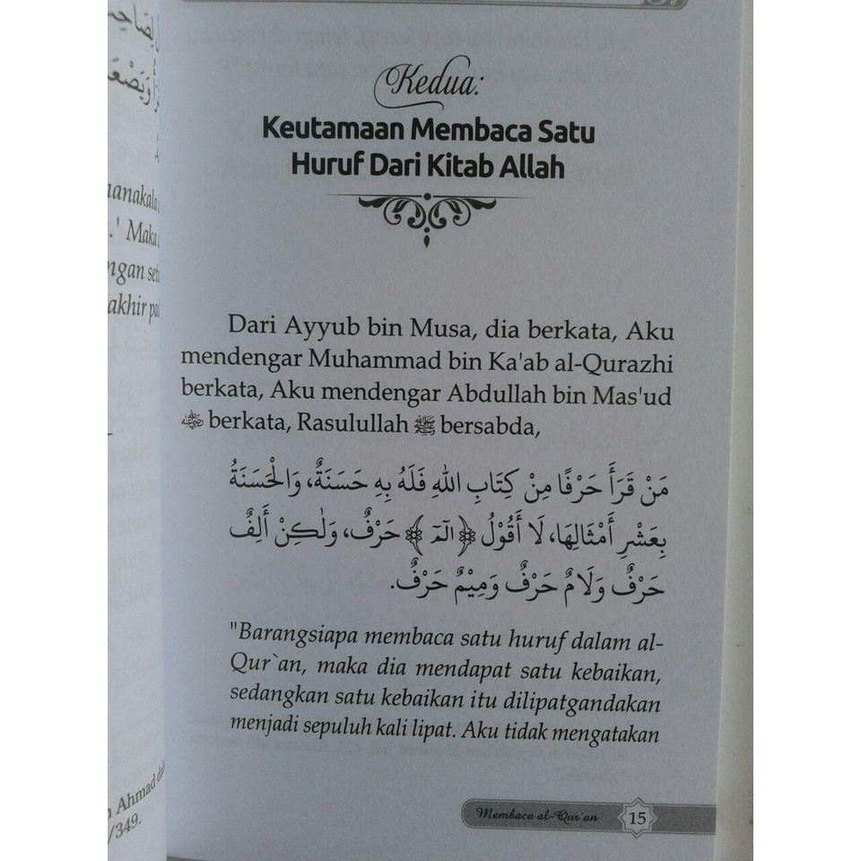 Buku Saku Keutamaan &amp; Pahala Besar Membaca Al-Qur’an - Darul Haq